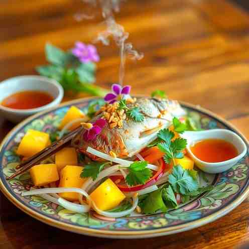 Fish Sauce for Fish - Cambodian Mango Salad & Crispy Trey Ang Recipe